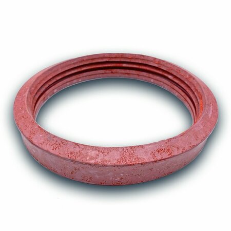 CONCRETE PUMP SUPPLY Gasket, Metric Swivel Lubed, Red CG148M.RED